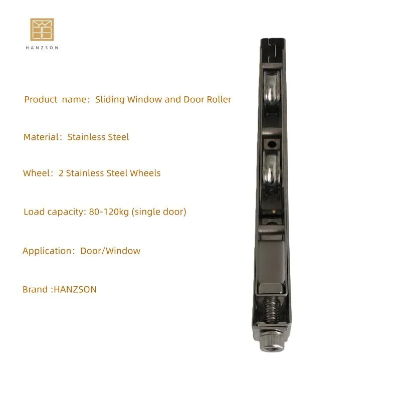 Long strip stainless steel wheel door and window pulley 1