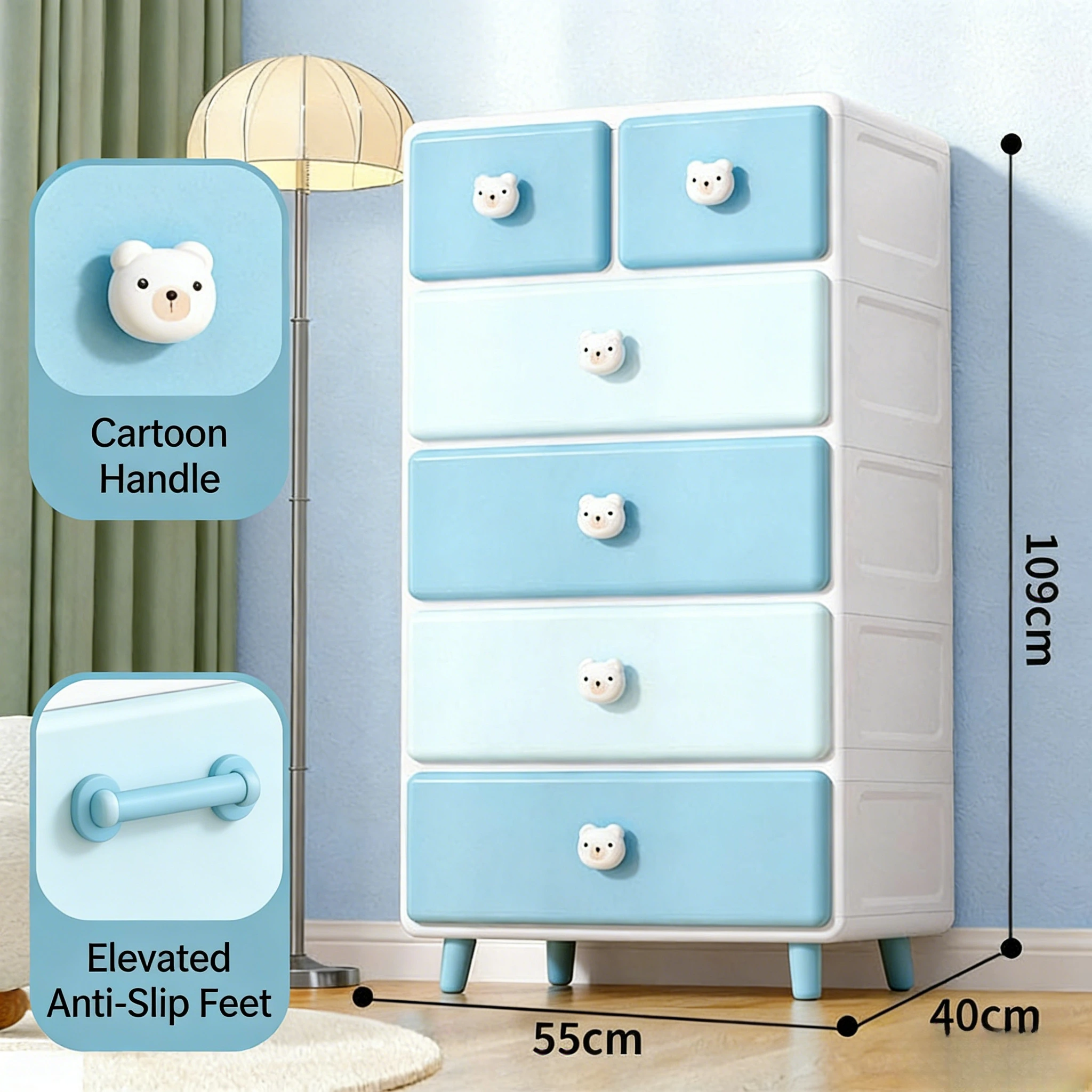 HongXing Baby Storage Cabinet,Cartoon Storage Cabinet 1