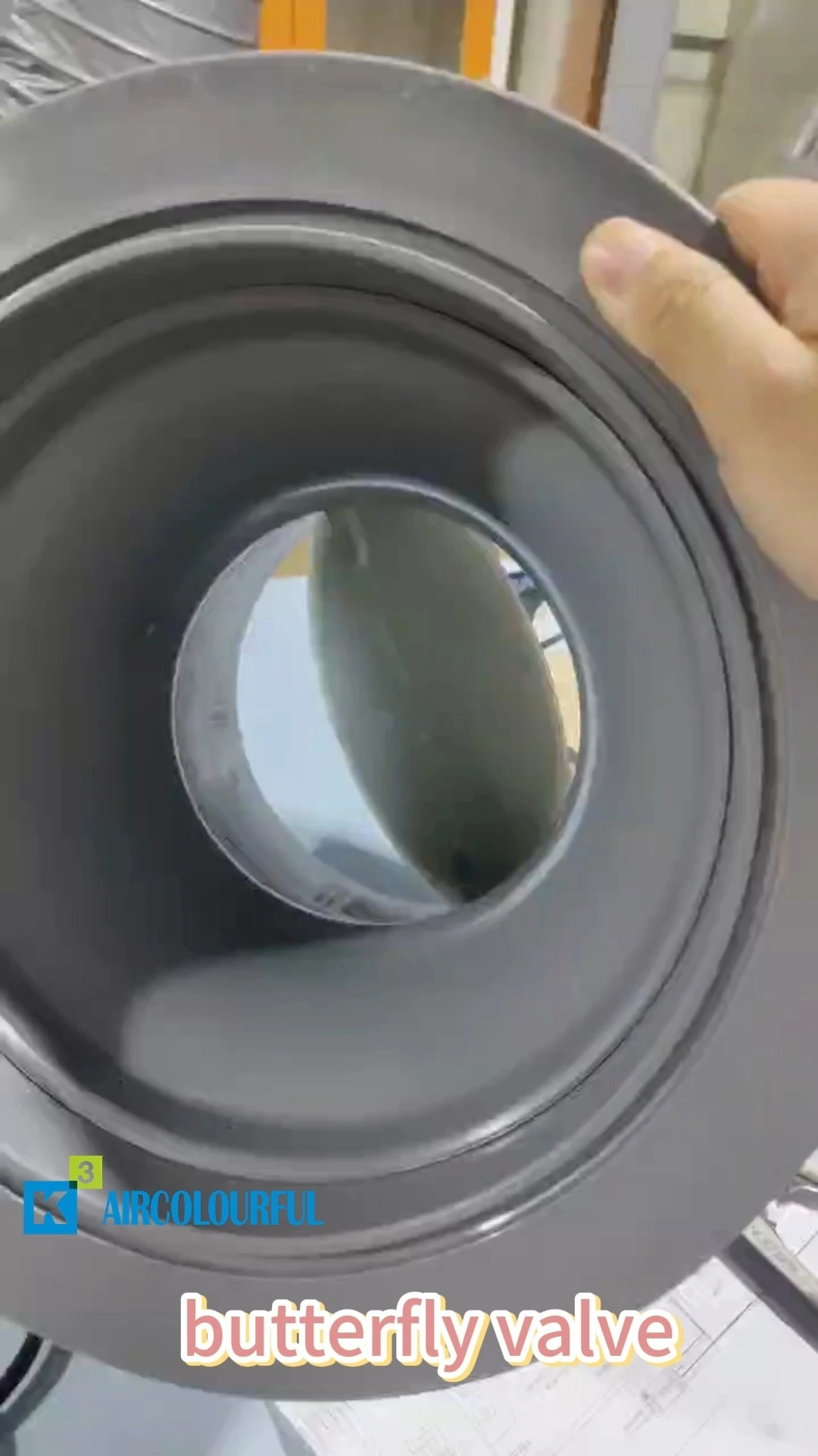 Butterfly Valve intelligent Laboratory Fume Hood Venturi Butterfly Valve Variable Air Volume 1