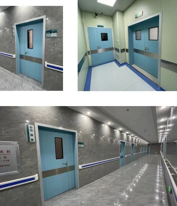Medical manual double-door for OT Room 1