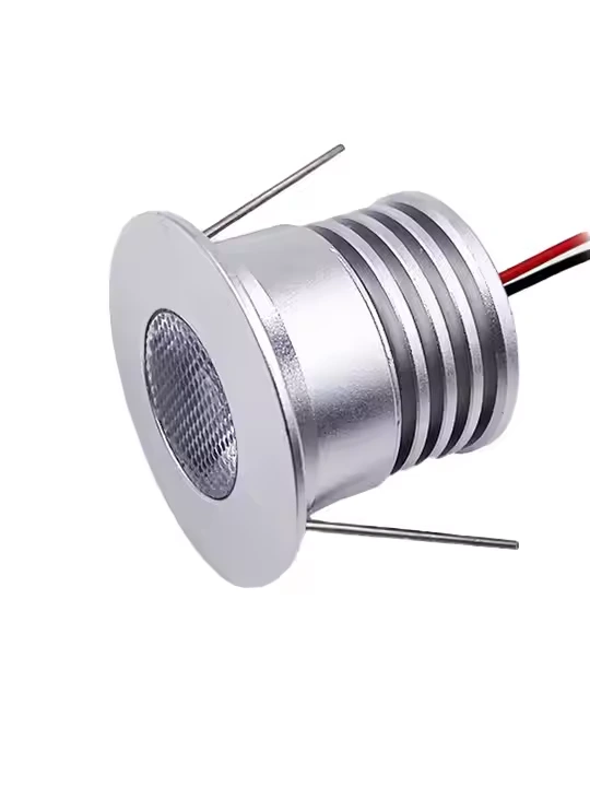 3W Aluminum Mini LED Recessed Spotlight 1