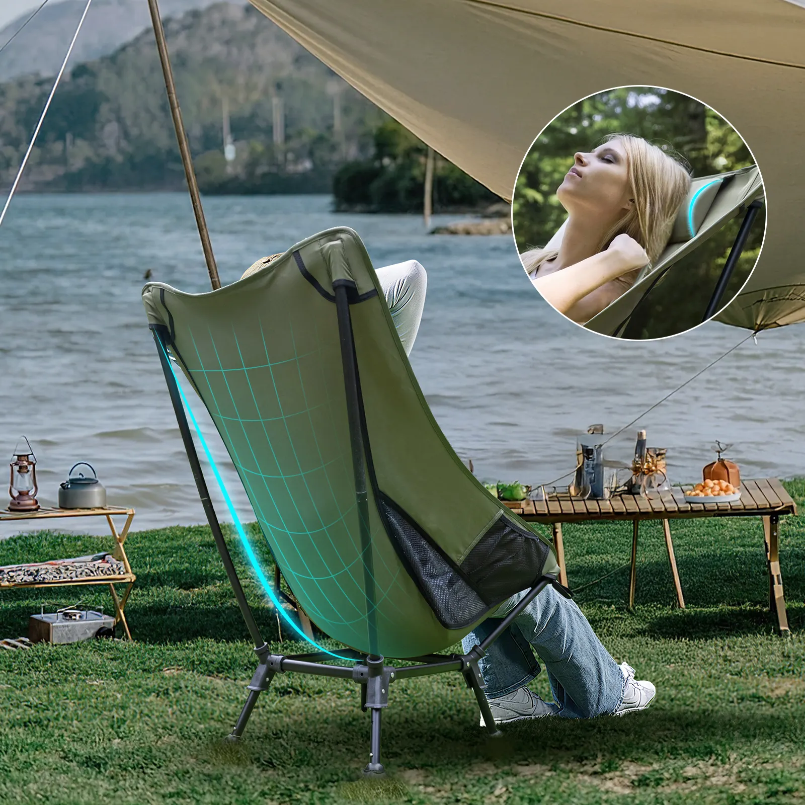 Camping Table by Night Cat 9