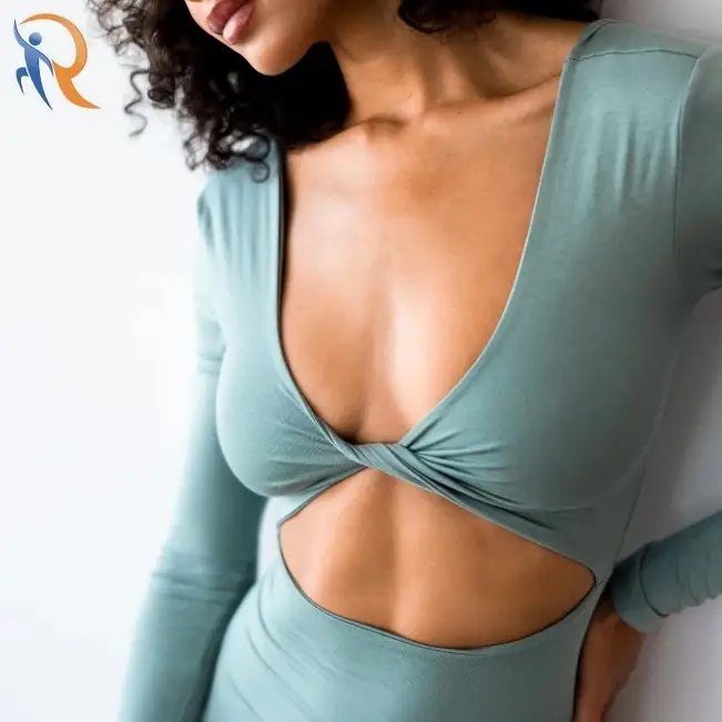 فستان هولي جيرسي - لون المريمية 1