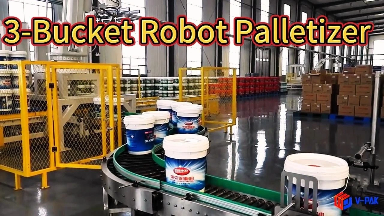 روبوت تعبئة المنصات بثلاثة دلاء 1