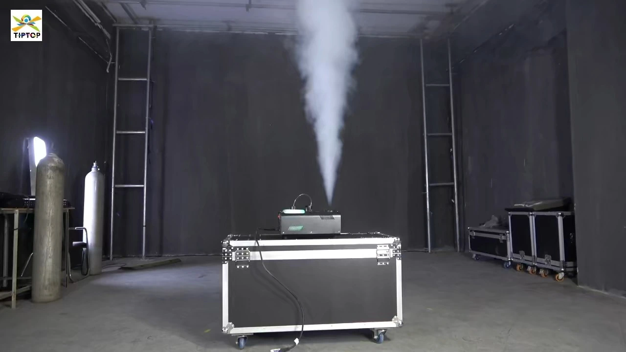 Upward 1500W Fog Machine with DMX & Wireless Remote Control for Stage, Wedding, and Special Effects 1