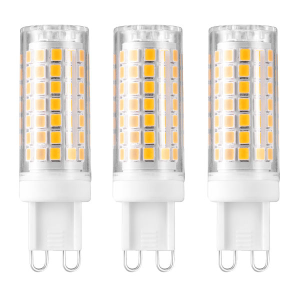 Glass G9 LED Corn Bulb with Ceramic Base for Stable & Efficient Lighting 1