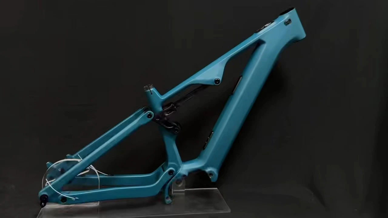 SZZSBIKE CEF69 29/27.5ER Carbon Ebike MTB Stel 48V 835wh Bafang M560/M510 Motor Fuld Affjedring Skivebremse Letvægts Mat 1