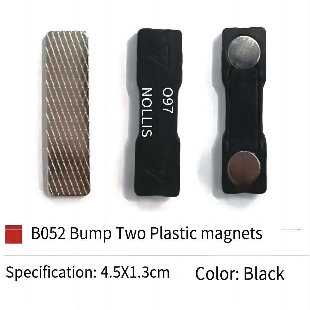 Name Badge Magnet | Double Magnet Name Tag Fastener No Pin 2