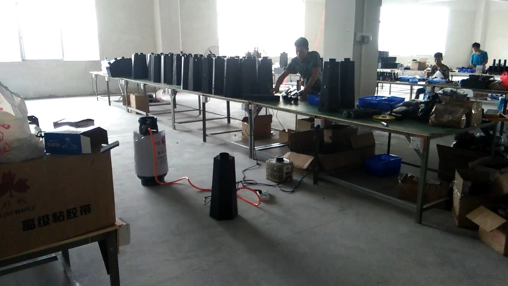 LPG Stage Pyrotechnic Machine | 6-Nozzle DMX512 Flame Thrower for Concert, Wedding, and Event Special Effects 1