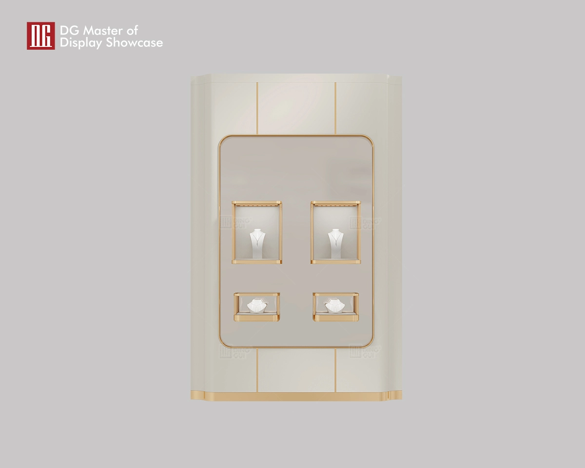 Kabinet Dinding Jam Tangan dan Barang Kemas Mewah Reka Bentuk Baharu DG 1