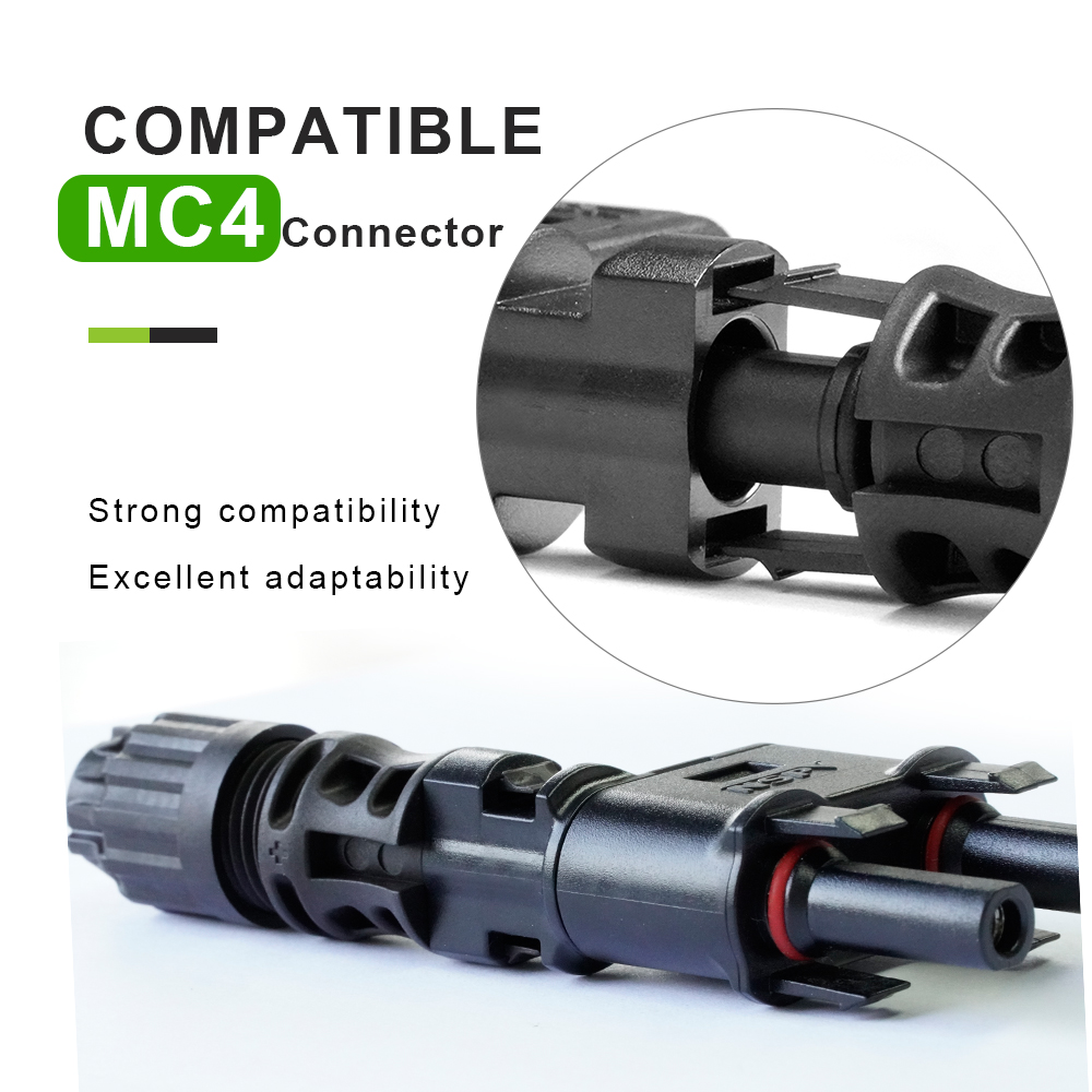 NSPV Solar 1500VDC Cable Branch Connector 2-in-1 4