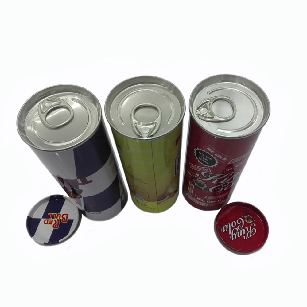 Custom Printed Round Pull-Top Tin Can for Packaging - Round Tin Can 1