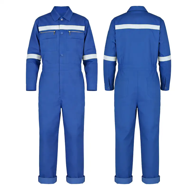 Custom Professional High-Visibility Heavy-Duty Safety Night Coveralls 1