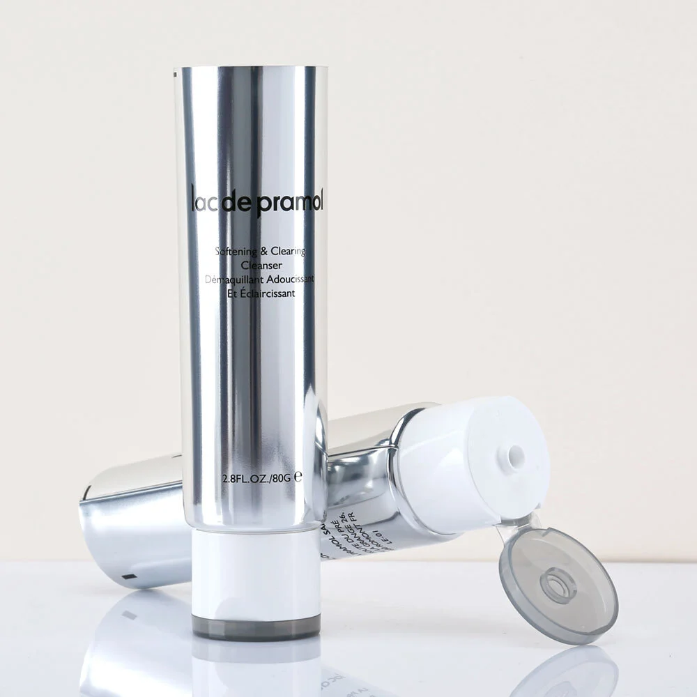 Tubo D40 ABL con tapa abatible de dos colores 1