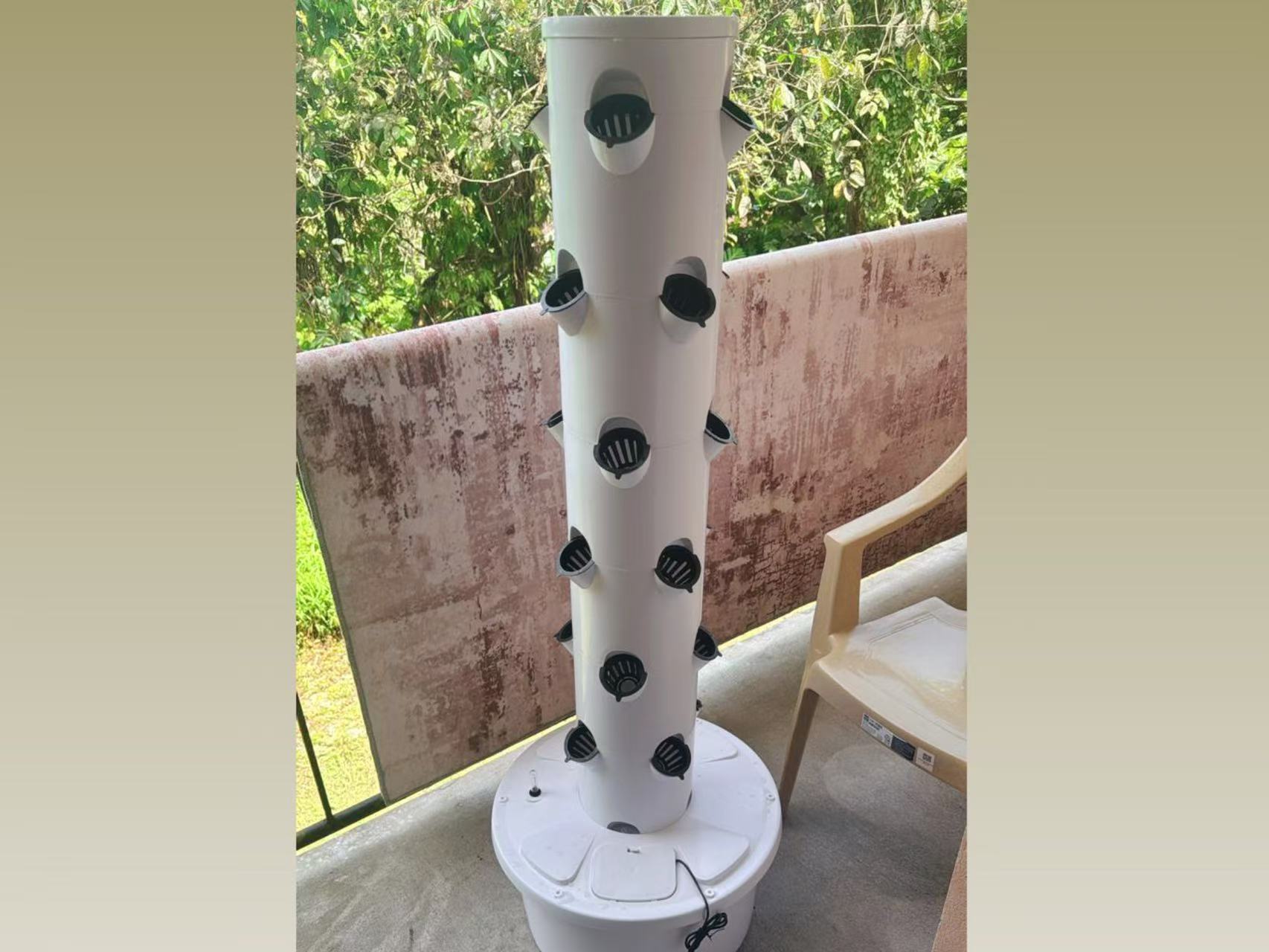 Indoor Hydroponic Tower System for Small Space Home Gardening in Canada ...
