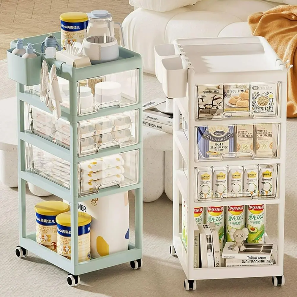 Hongxing Plastic Racks for Storage, Baby Drawer Mobile Storage Cart 1