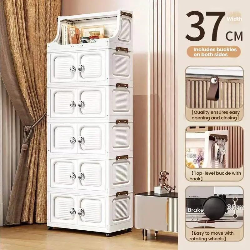 HongXing 37cm Sliding Door Wardrobe，37CM Folding Box 1