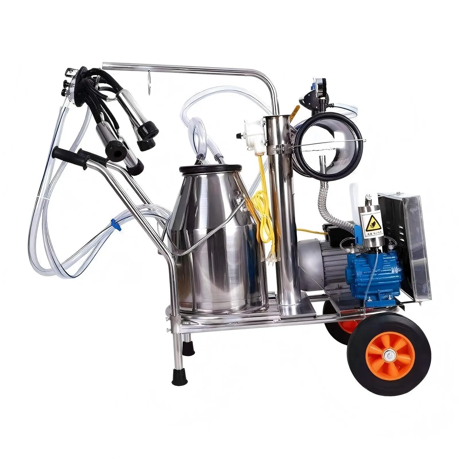 Sheep Milking Machine With Electric Motor Single Bucket 1