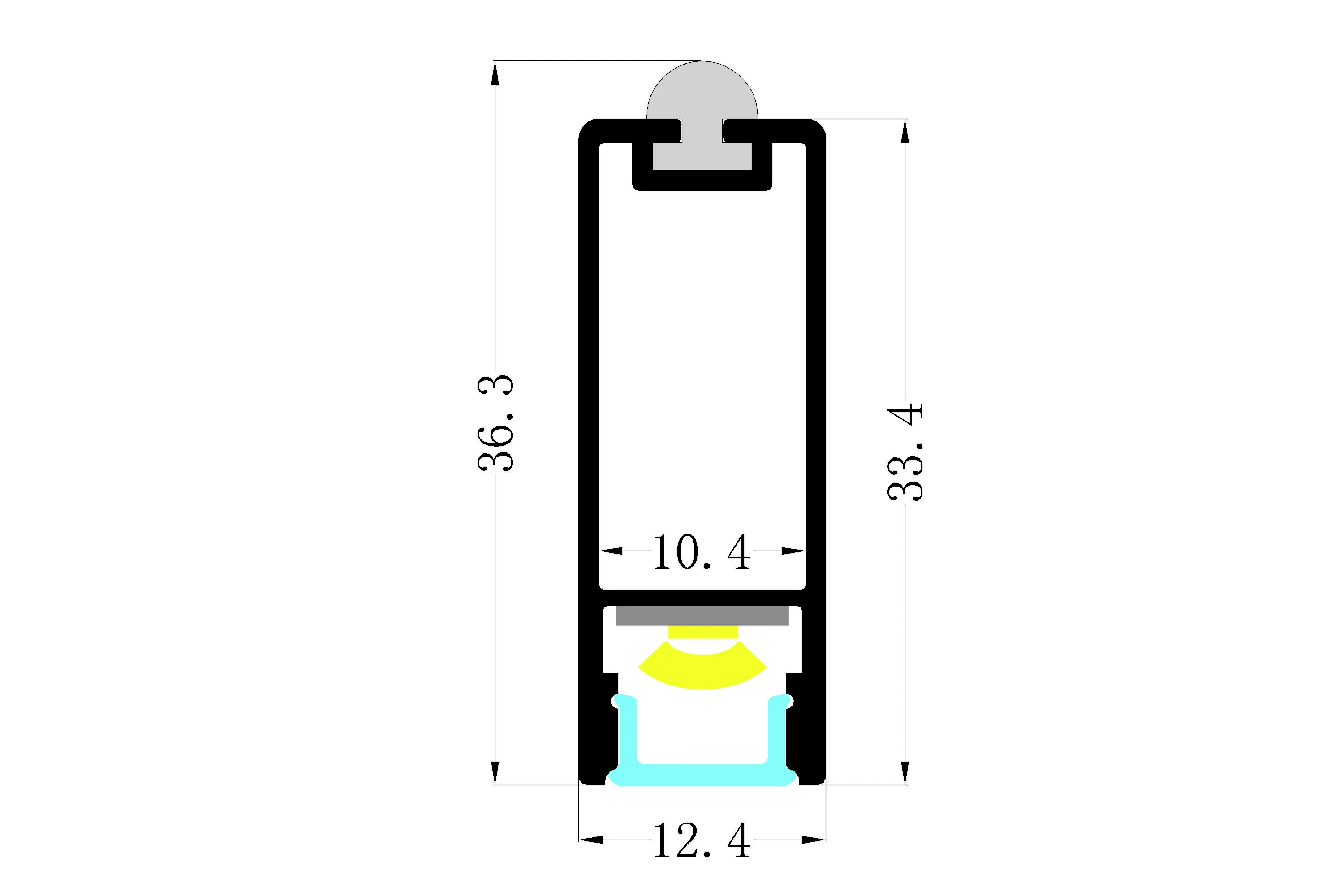 Linear Fluorescent Fixture Products Wholesale - DHT-ECO 5