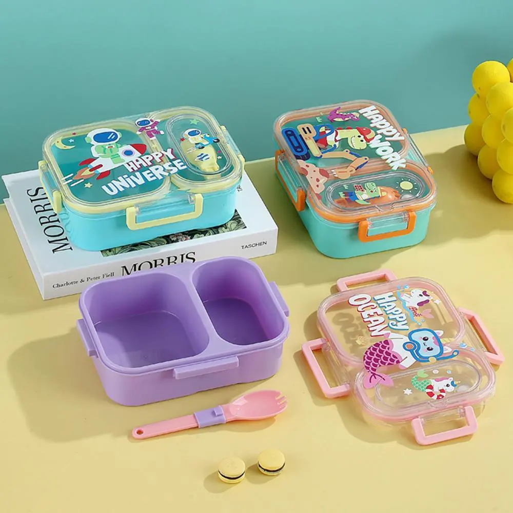 HongXing Kids School Lunch Box,Cartoon-themed plastic lunch box 1