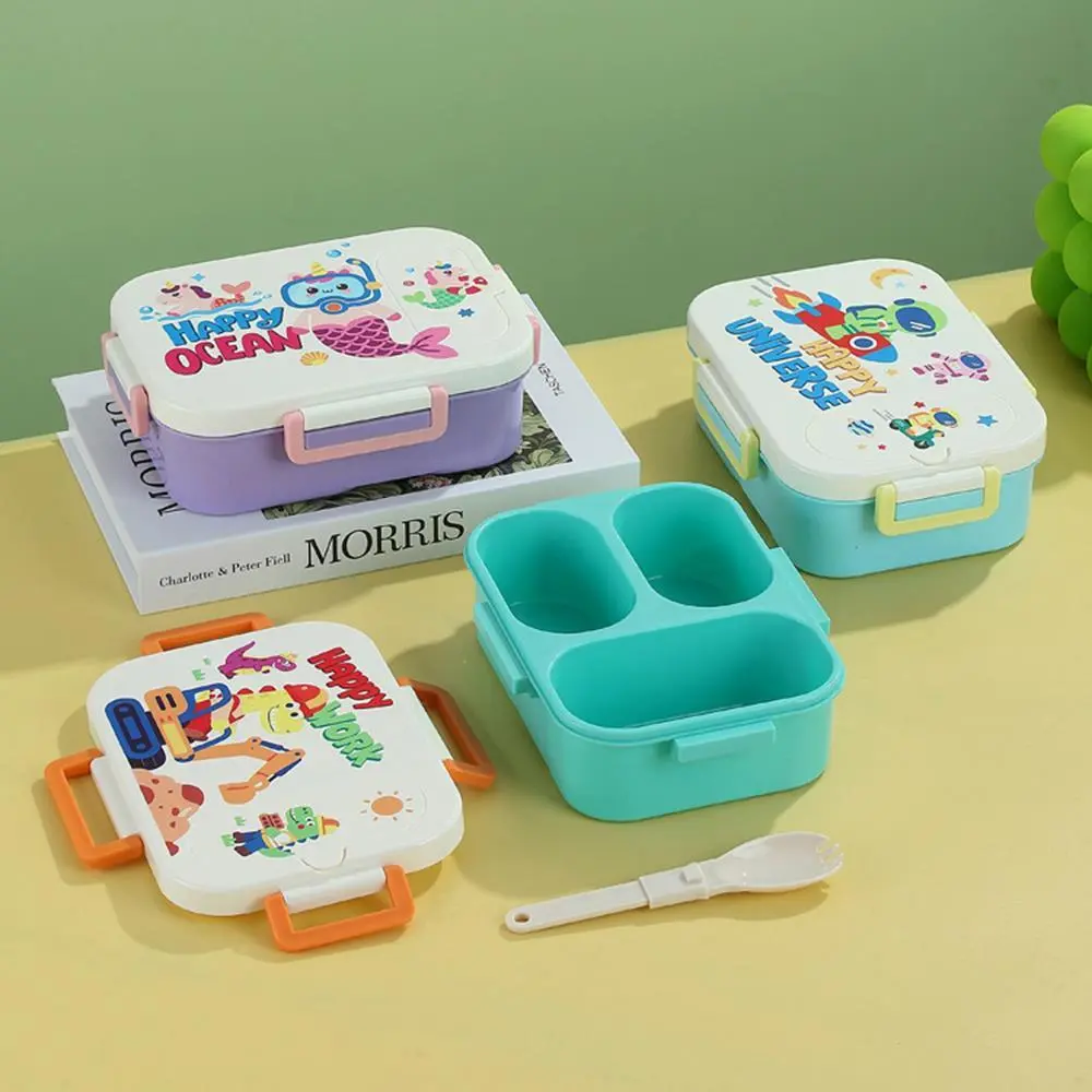 HongXing Plastic Lunch Box Set,Cartoon-themed plastic lunch box 1