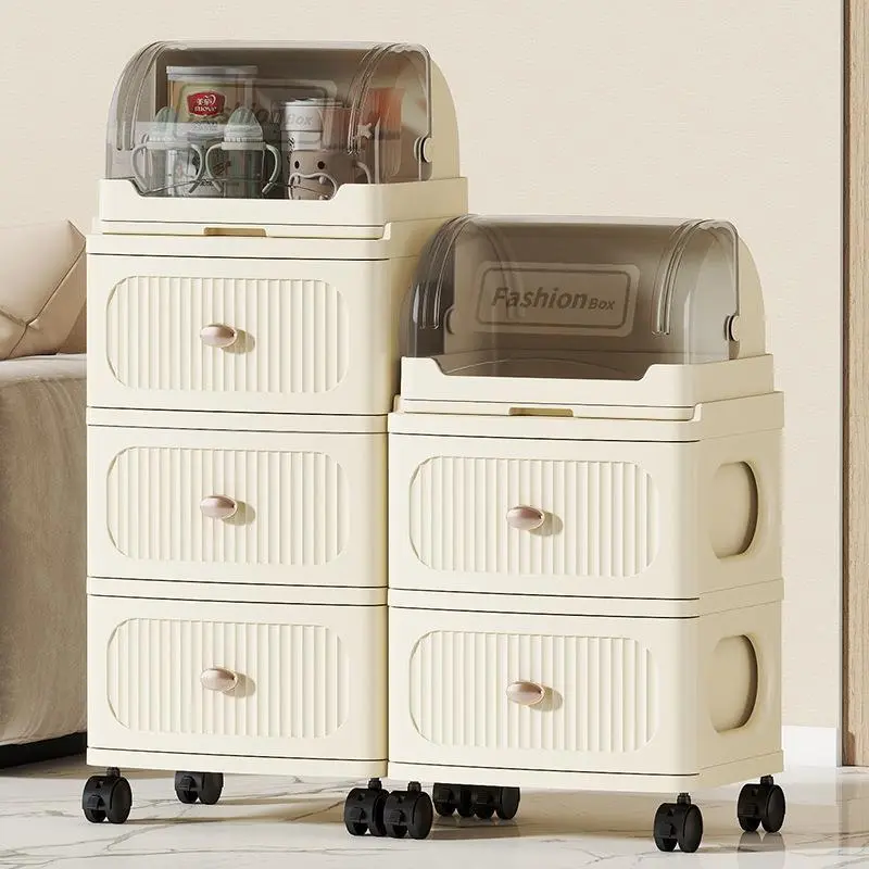 HongXing Plastic Cabinet For Baby,Little Bear Cartoon Storage Cabinet 1