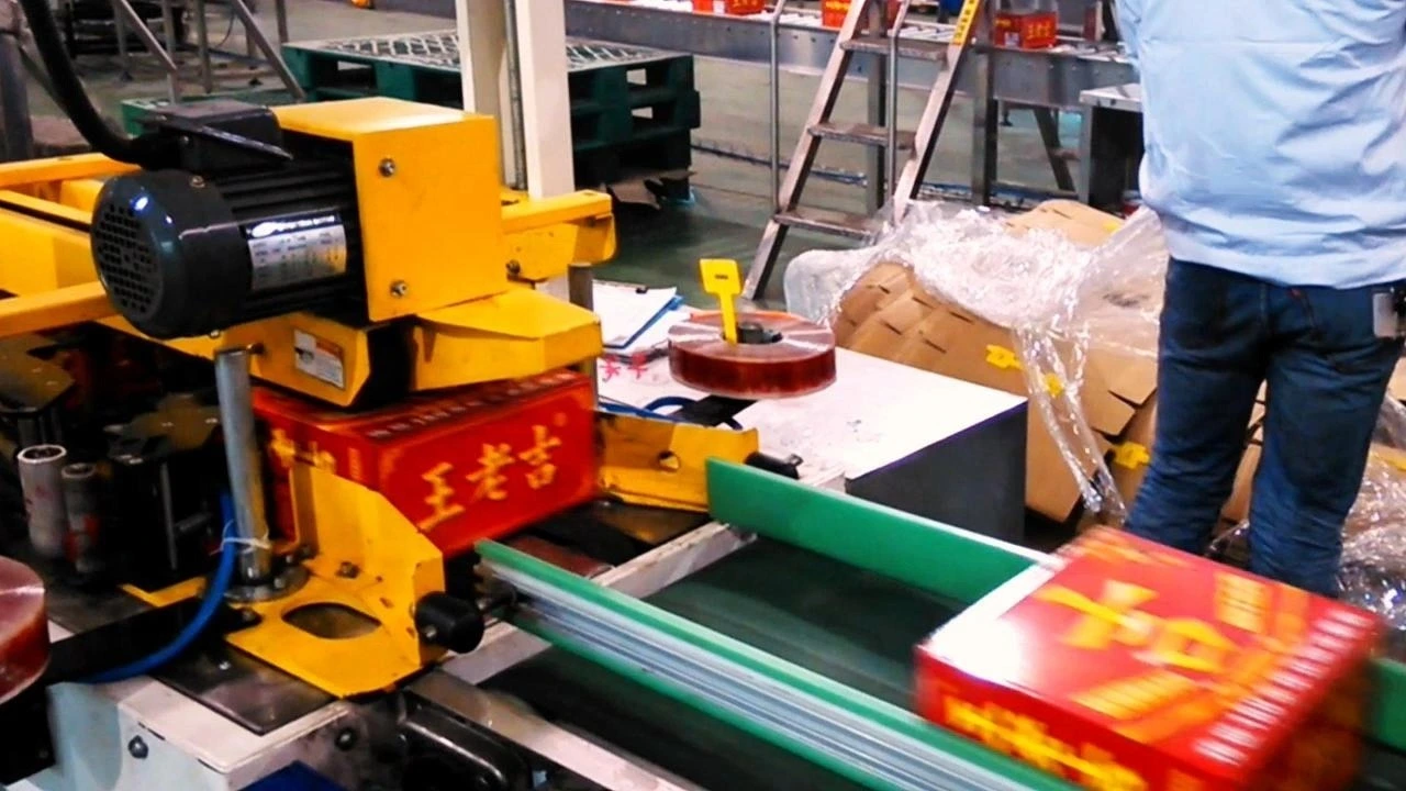 Top-Loading Wraparound Case Packer For Baverage 1