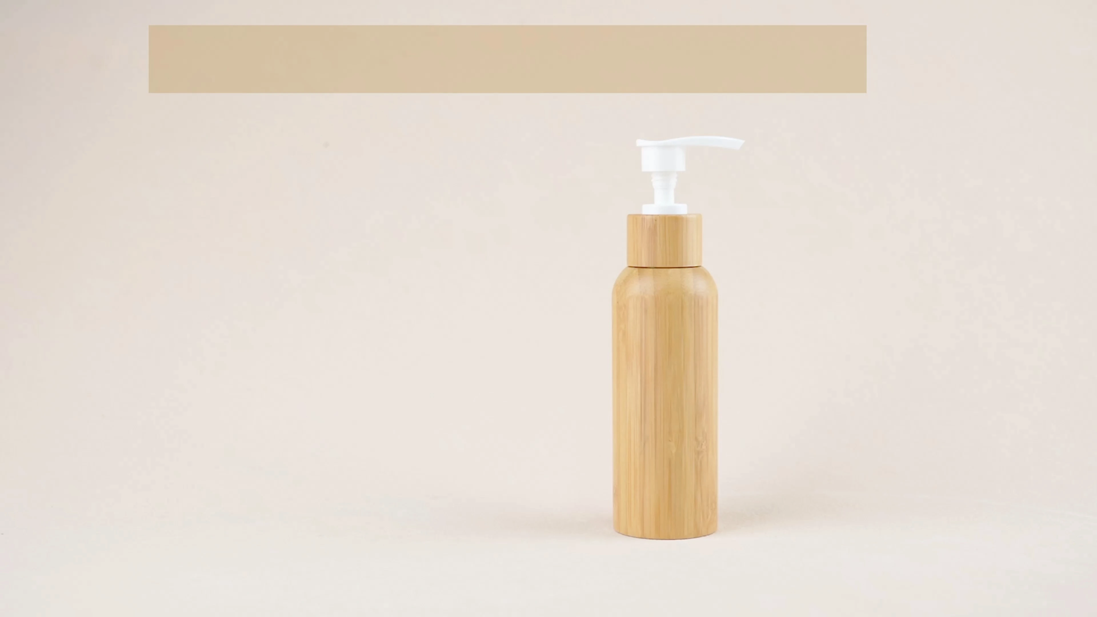 Bottiglia di bambù personalizzata da 100 ml con inserto in plastica | Contenitore per lozione ricaricabile BEST-B24105 1