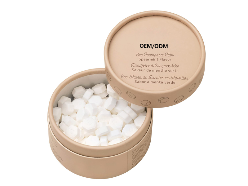Fluoride-free Solid Whitening Toothpaste Tablets 2