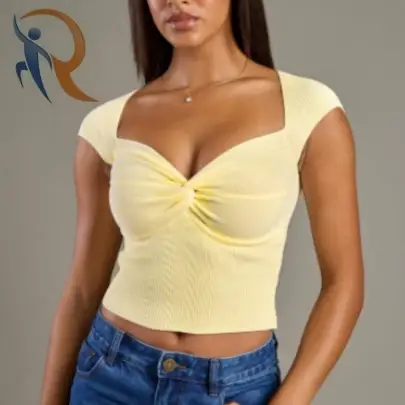 بلوزة جورجيا المحبوكة 1