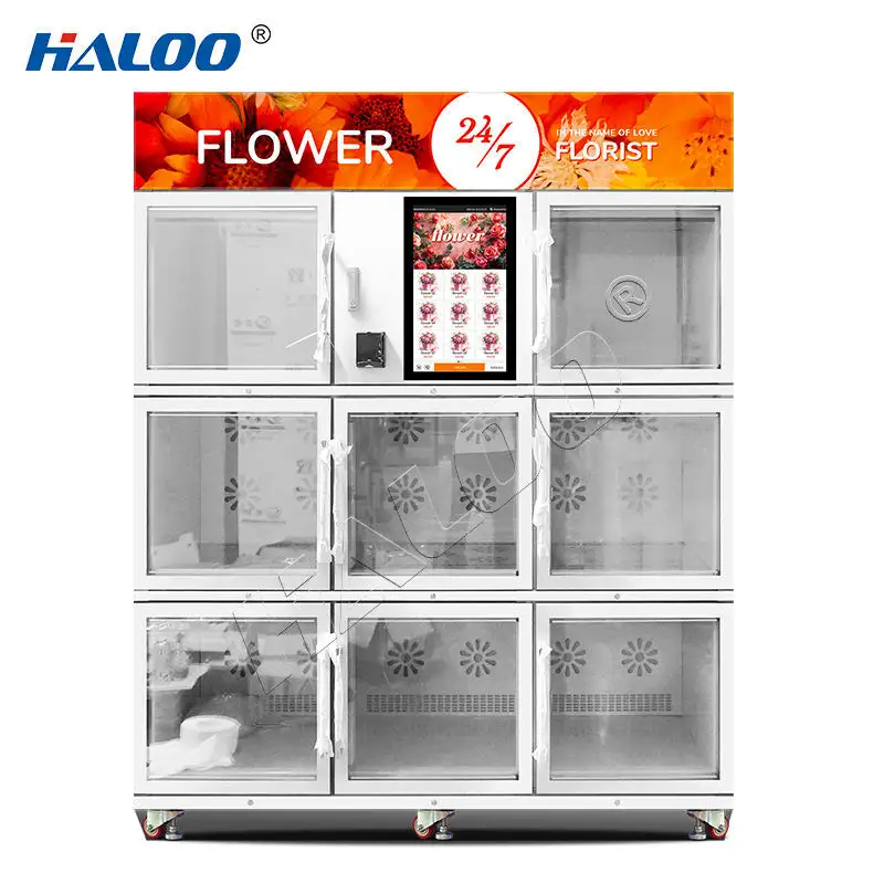 Flower Bouquet Vending Machine VENDING MACHINE Wholesale - Haloo 1