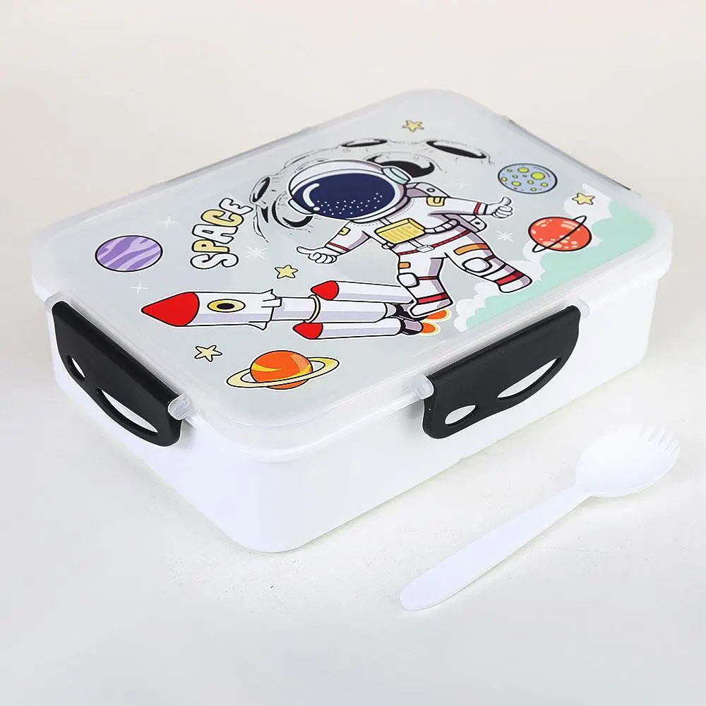 HongXing Lunch Boxes For Children,Astronaut Cartoon Lunch Box 1