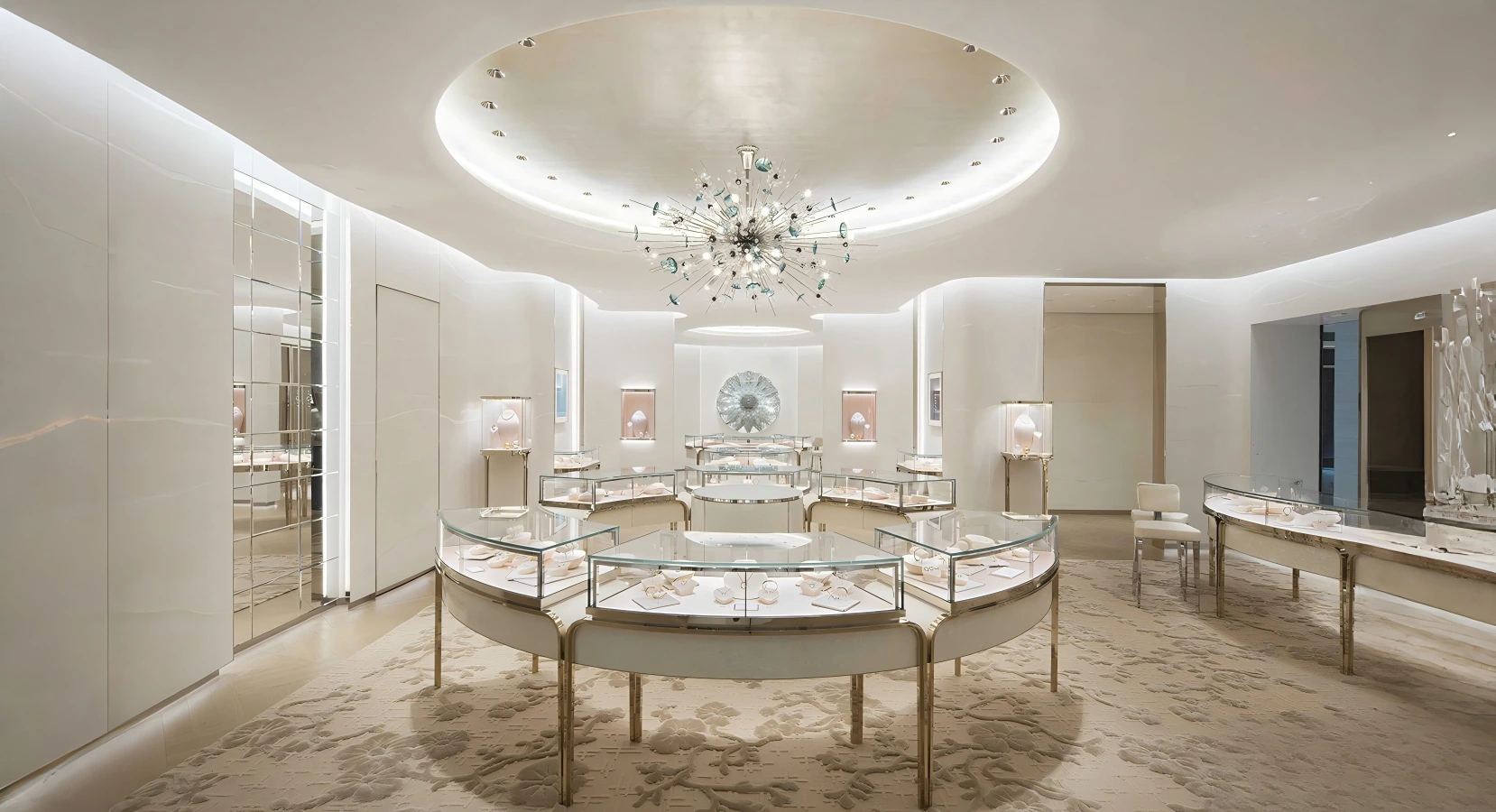 Luxury Jewelry Store Display Stands: Elevate Brand Elegance Through Display 1
