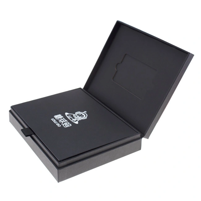 Custom VIP Box - Specialty Paper with White Foil Stamping Your Luxury Packaging Partner - Packshion Packaging 1