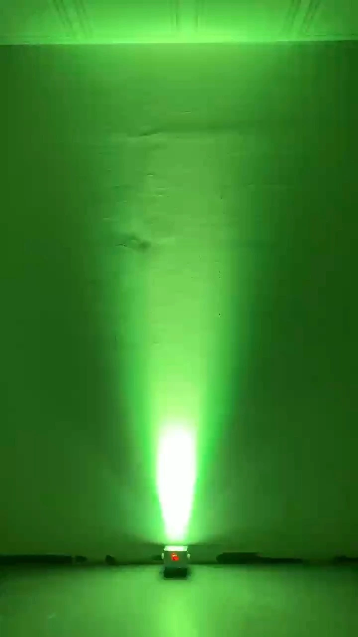 Wireless Mini LED Par Light 4x18W - 6-in-1 RGBWA UV LEDs, Die-Cast Aluminum Housing for Battery Powered DJ Stage Wedding Lighting 1