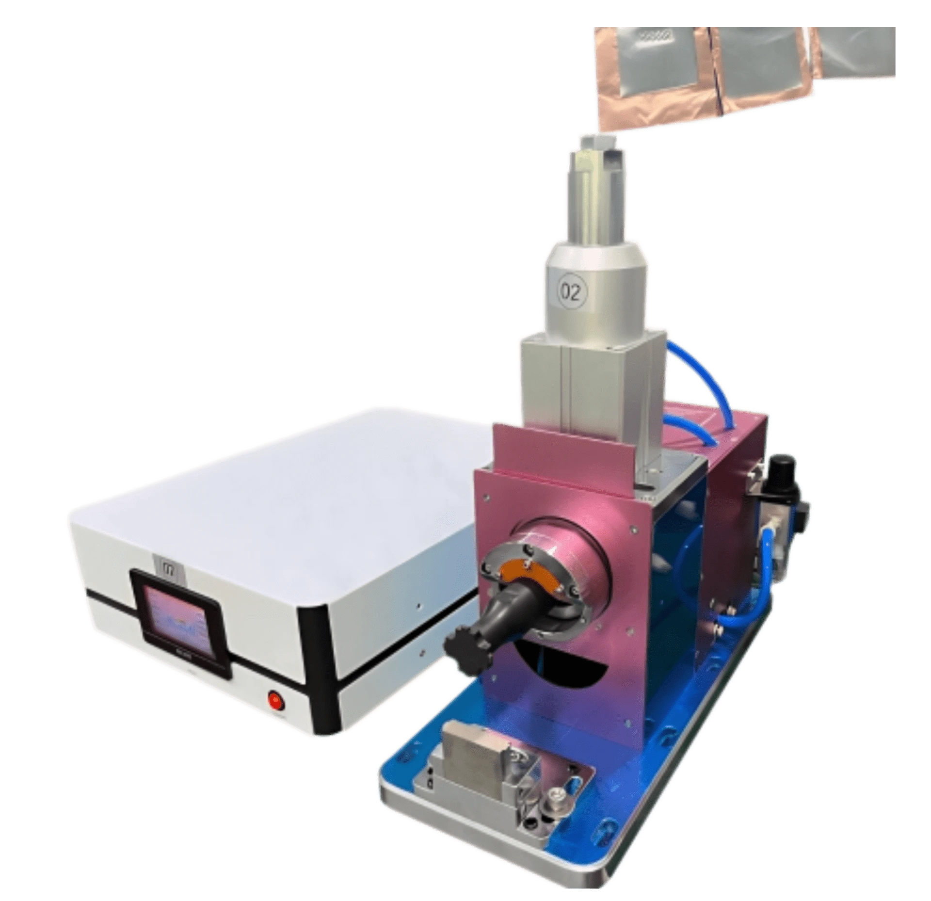 Makîneya Weldingê ya Termînala Têlên Metalê yên Ultrasonîk a Hêza Bilind 1