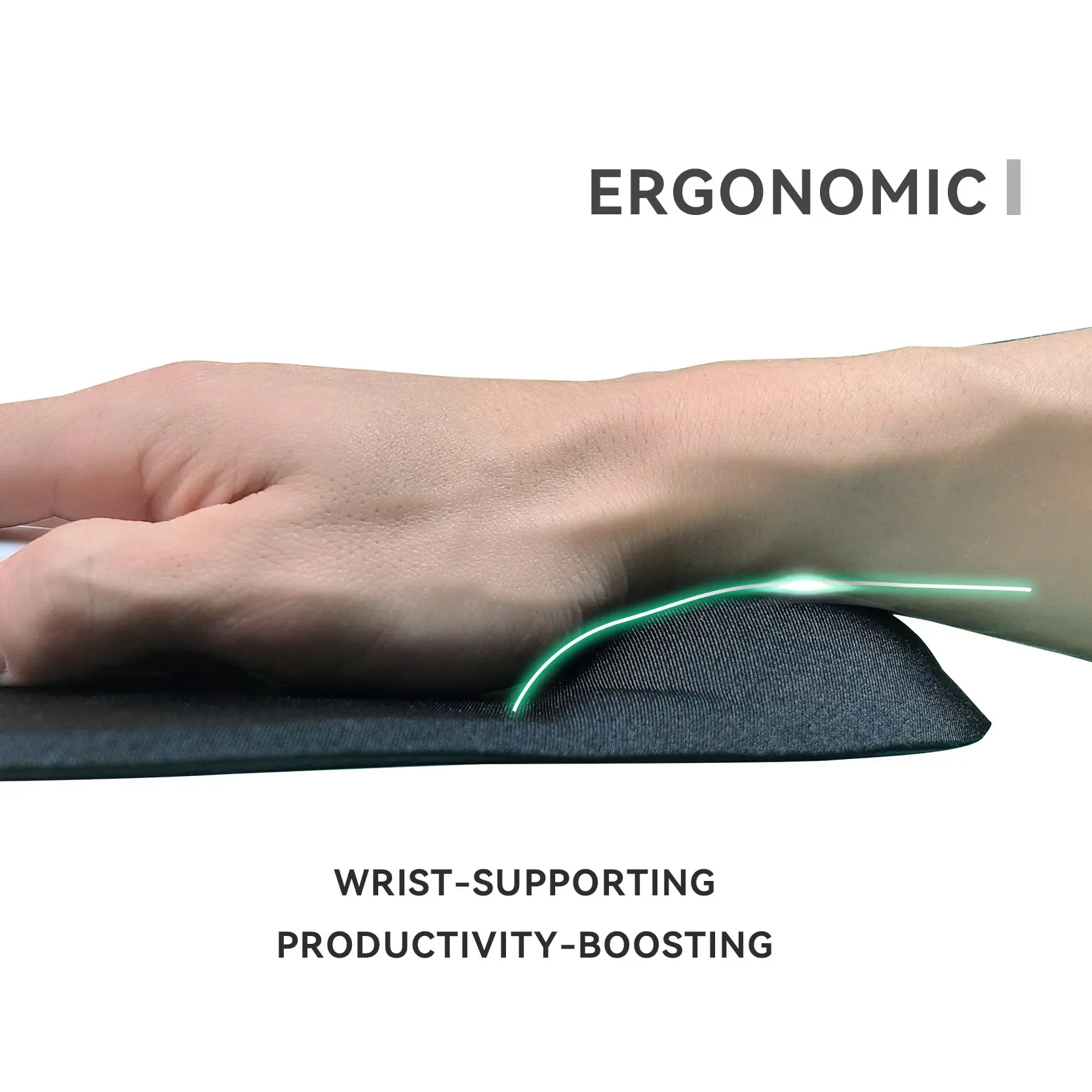 OEM & ODM Leather Mouse Pad Wrist Rest for Daily Office Work 5