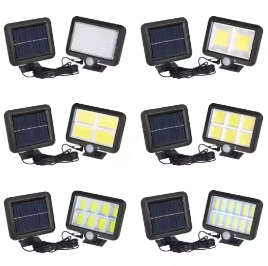 Solar Motion Sensor Outdoor Split-Type Garden Light 1