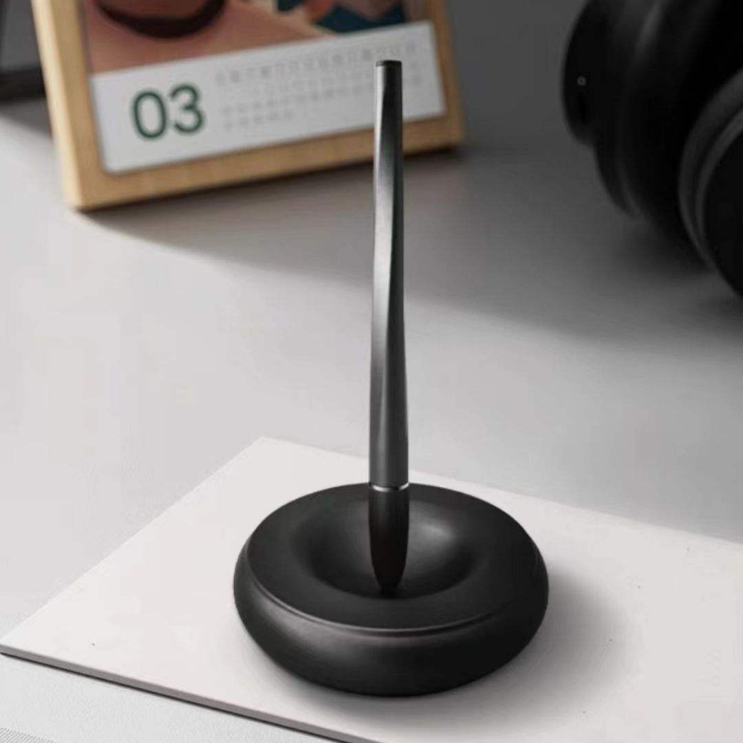 Magnetic Levitating Pen Anti-Gravity Floating Ballpoint Pen with Base 360° Rotating Desk Decor Cool Office Gadget Executive Gift 3