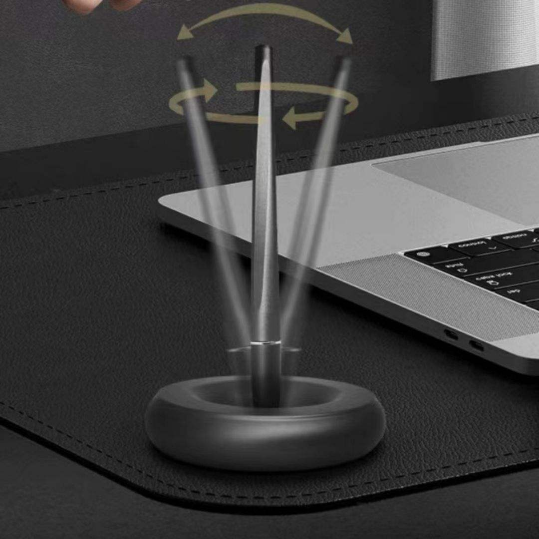 magnetic levitating pen, floating desk pen holder, office decor magnetic pen, functional levitating writing tool, professional desk magnetic pen gift, modern floating desk accessory