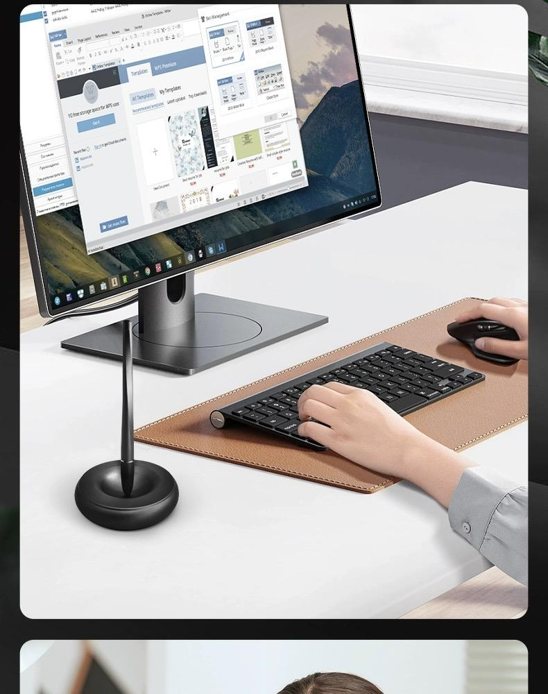 magnetic levitating pen, floating desk pen holder, office decor magnetic pen, functional levitating writing tool, professional desk magnetic pen gift, modern floating desk accessory