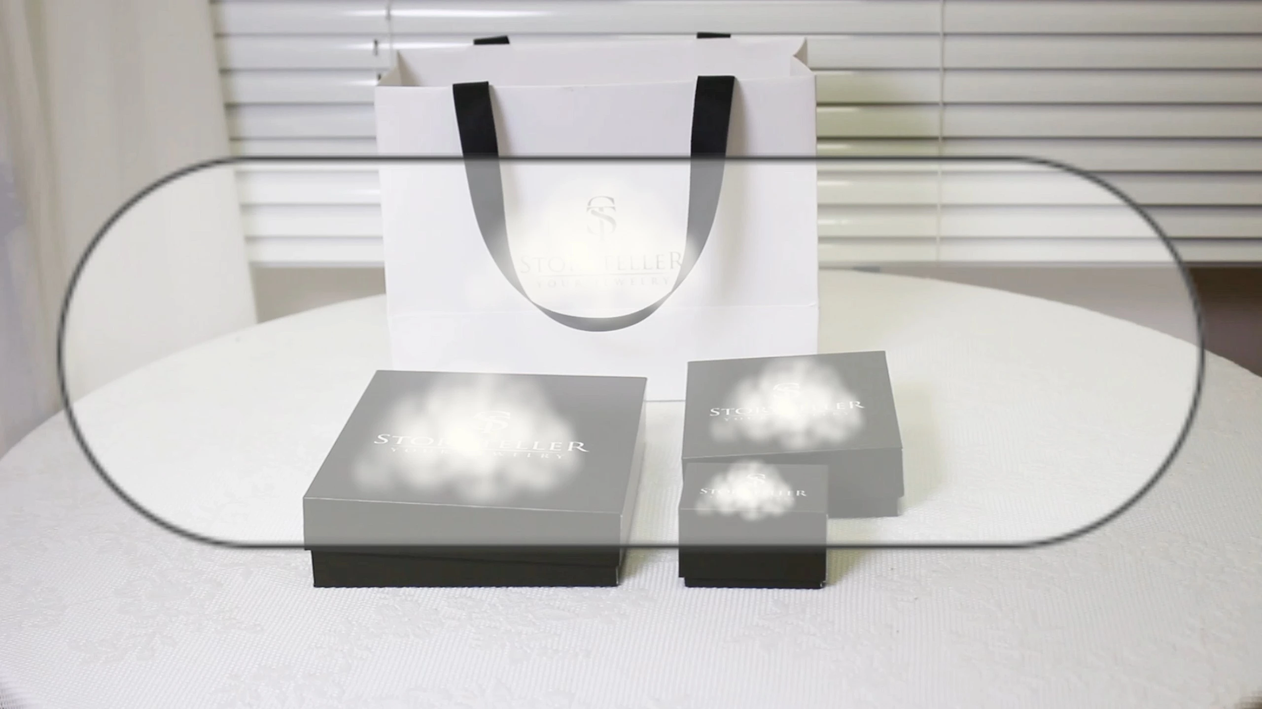 CF Cardboard Removable Lid Box with Neck Jewelry Packing Box With Foam Inside Necklace Bracelet Ring Earring Box 1