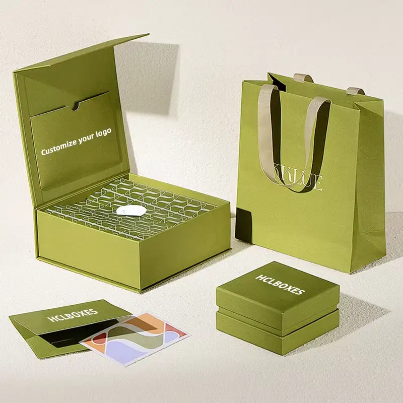 Customized Wholesale Jewelry Packaging Boxes with Brand Logos Luxurious Custom Gifts Luxurious Jewelry Box Packaging 1