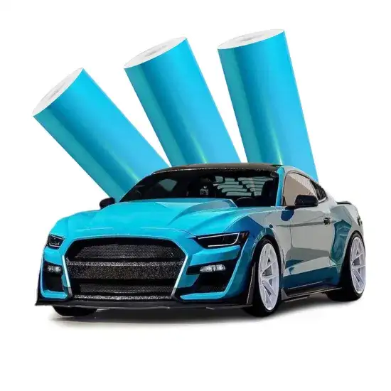 Hight Quality Car Wrap Film Made in Shenzhen Using PVC Material 1