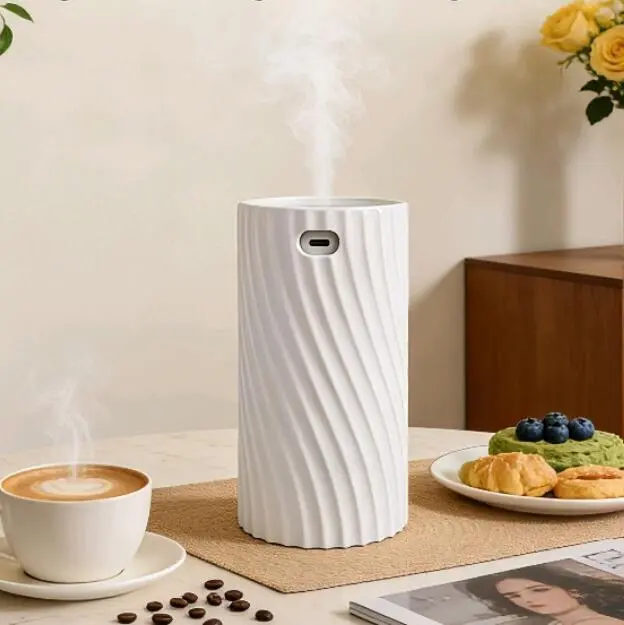 Rechargeable Ceramic Pure Essential Oil Waterless Aromatherapy Diffuser Fragrance Nebulizer 1