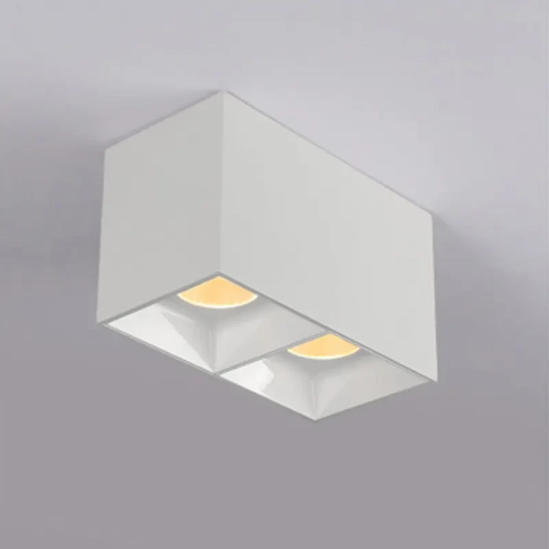 2 Heads 7W 12W Square Shape Surface Mounted LED Downlights 1