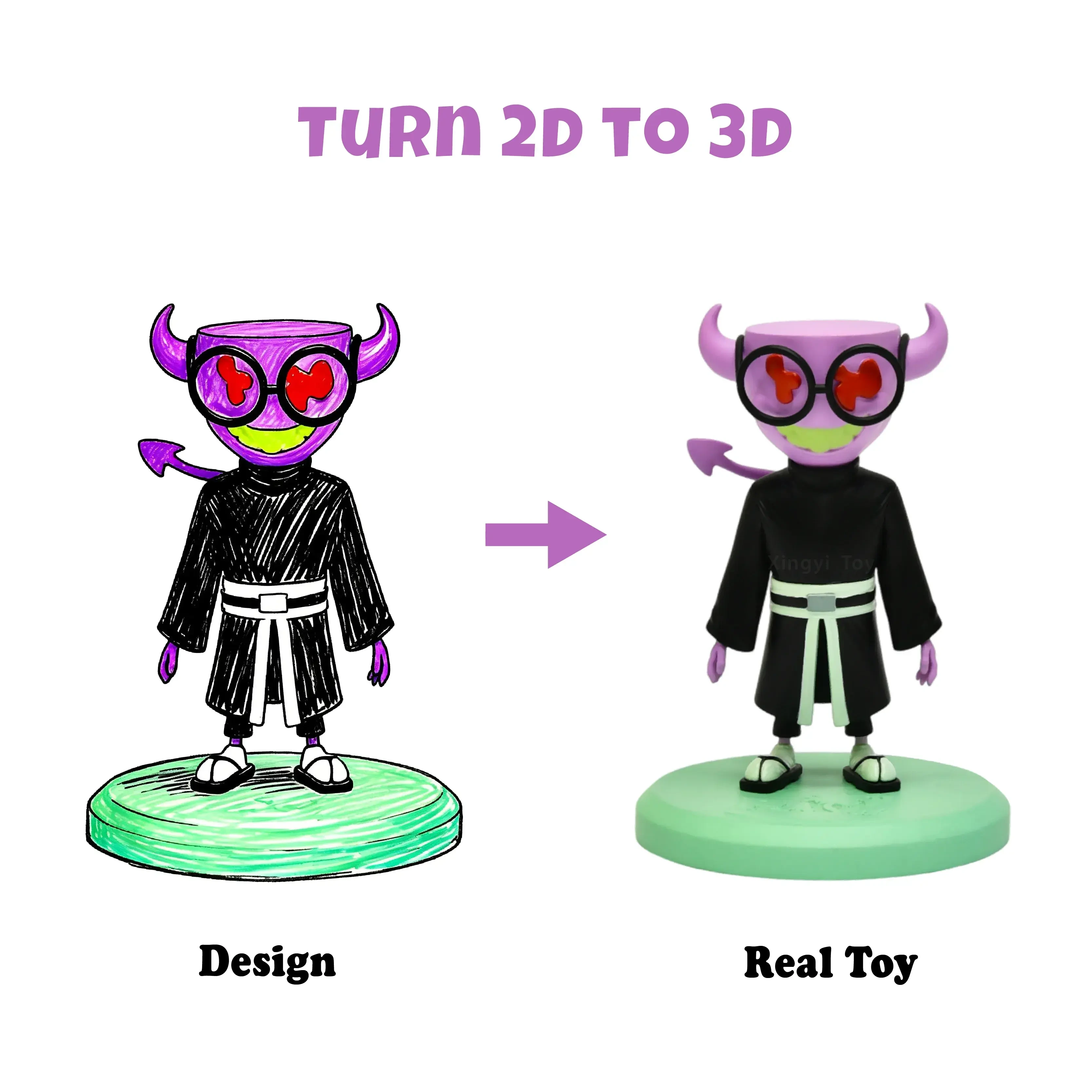 Jouet en PVC, jouet en PVC personnalisé, sculptures pop