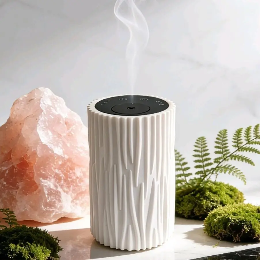 Resin Waterless Rechargeable Aromatherapy Fragrance Essential Oil Nebulizing Diffuser 1