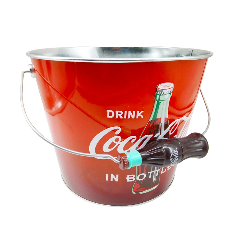 Balde de gelo Coca Cola personalizado - longrichbar