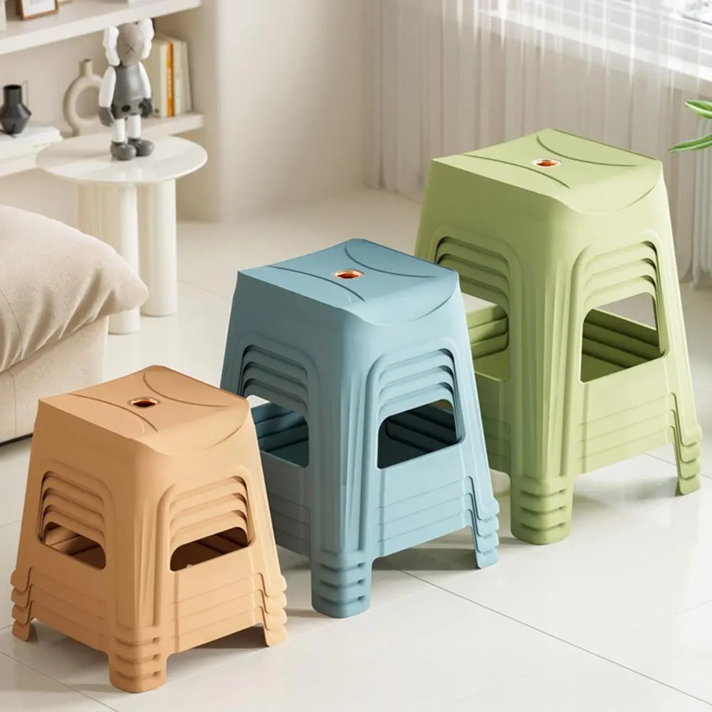 HongXing Children Plastic Chair, Light Luxury Home Stool 1